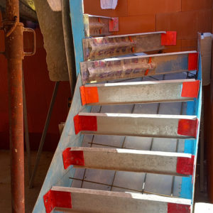 Contremarche coulissante